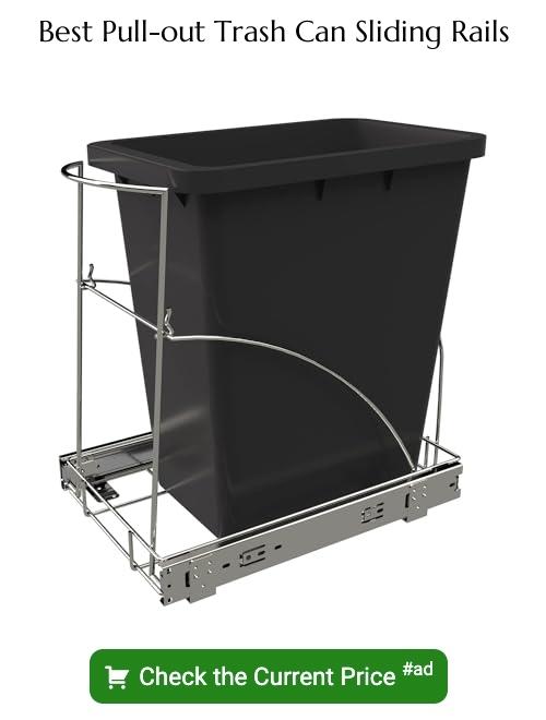 pull-out trash can sliding rails