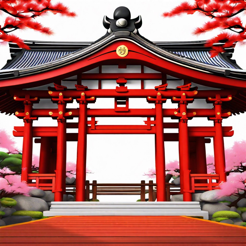 shinto shrine gate pattern