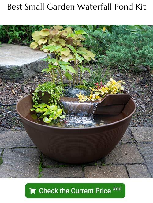 small garden waterfall pond kit