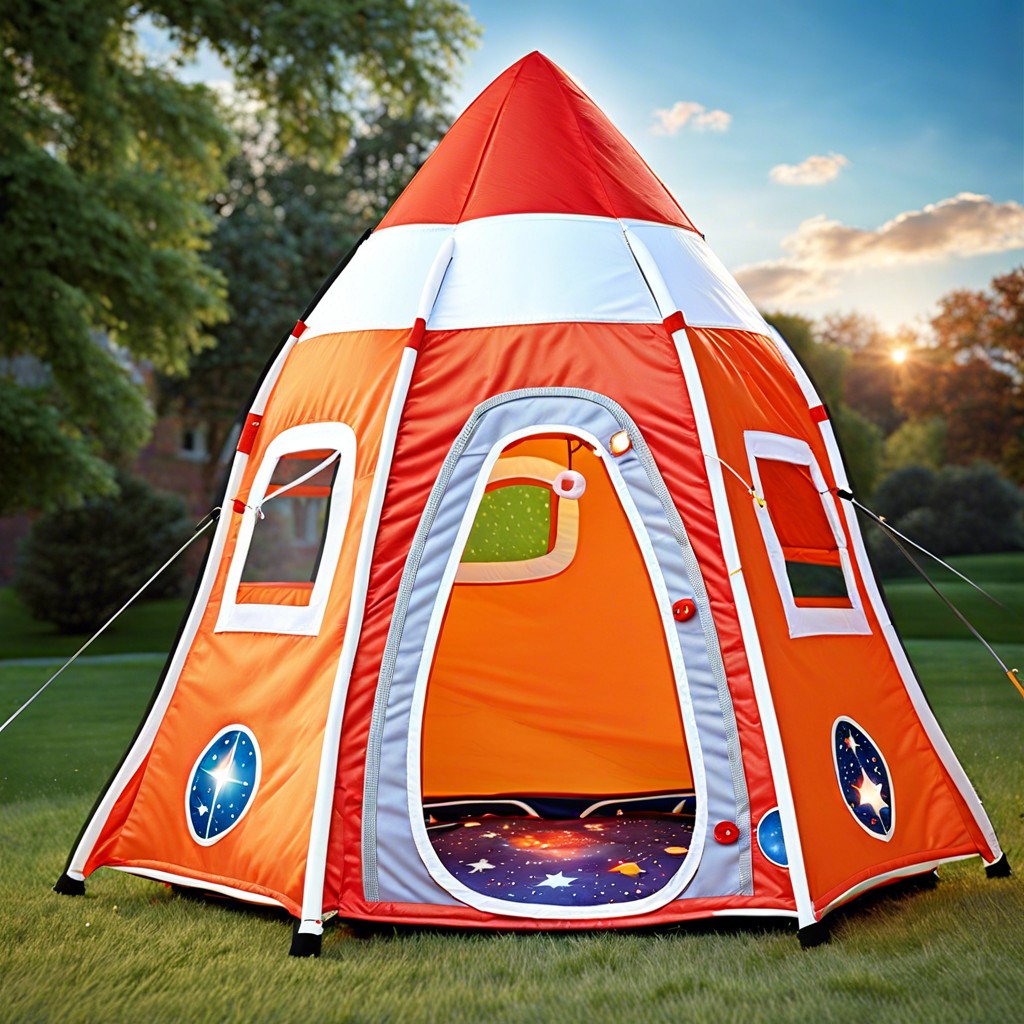 space rocket tent