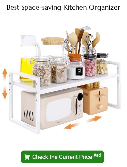 space-saving kitchen organizer