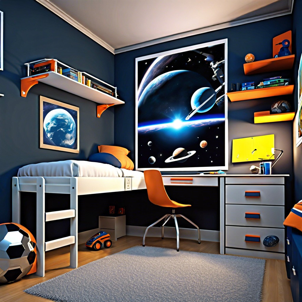 space themed decor