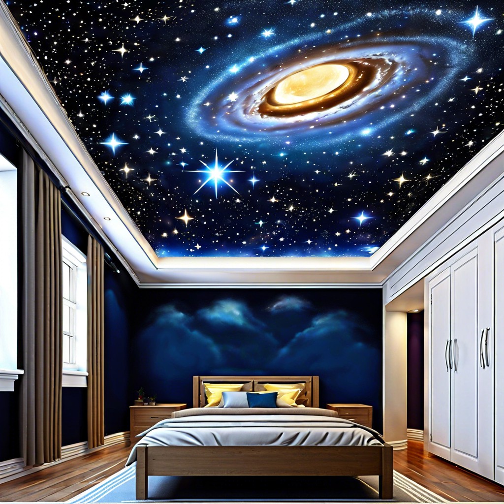 starry ceiling murals