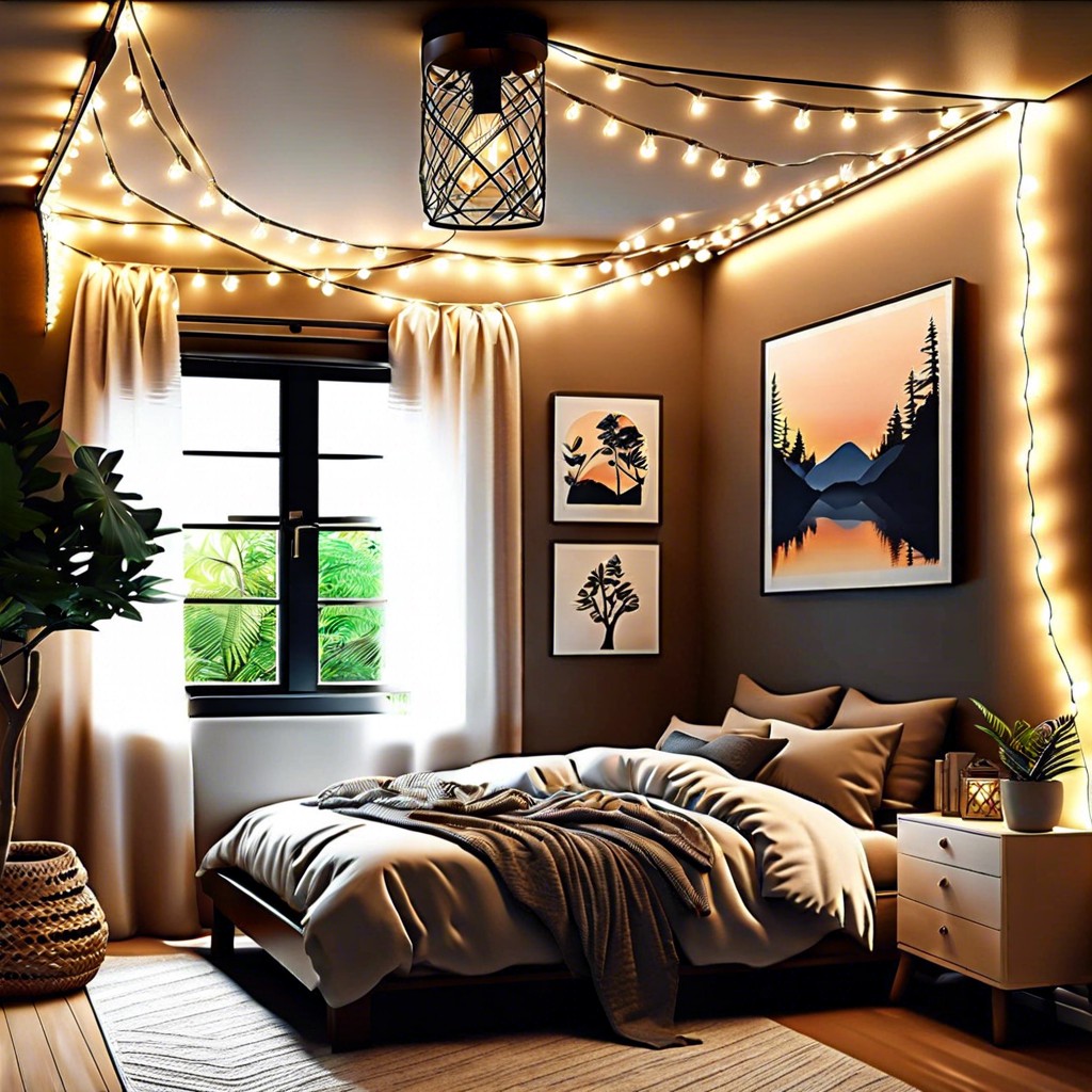 string light canopy