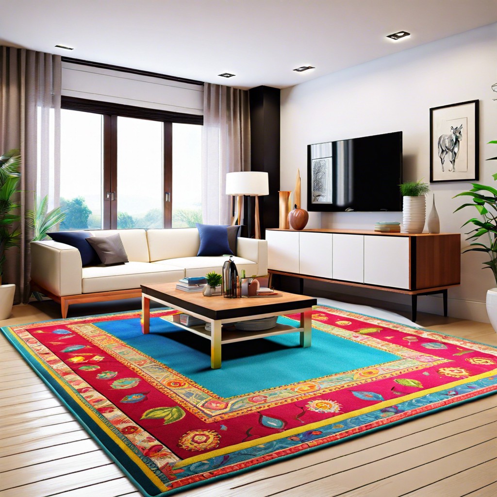 vibrant area rugs