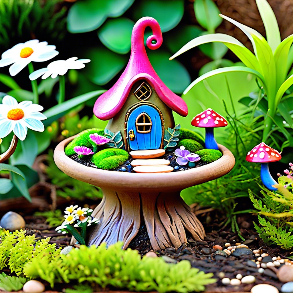 whimsical fairy garden