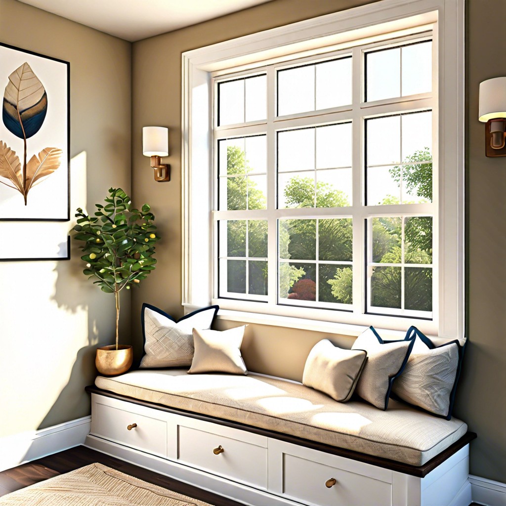 window seat nook