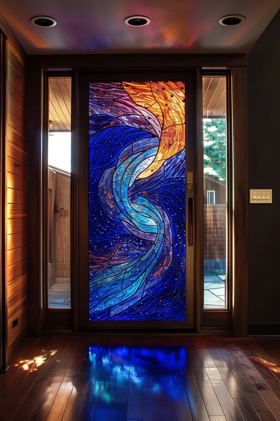 celestial stained glass