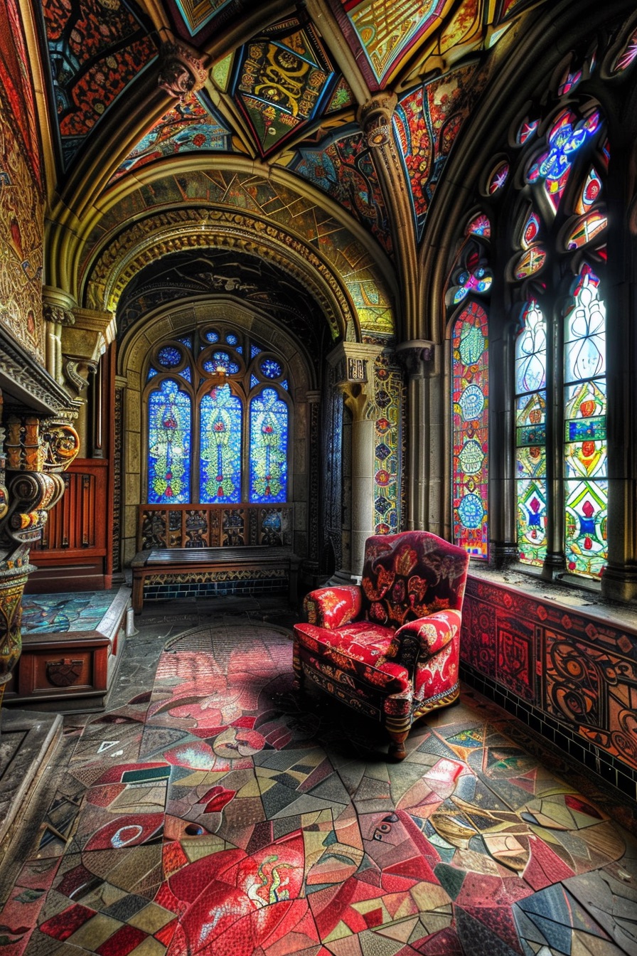 neo gothic mosaics