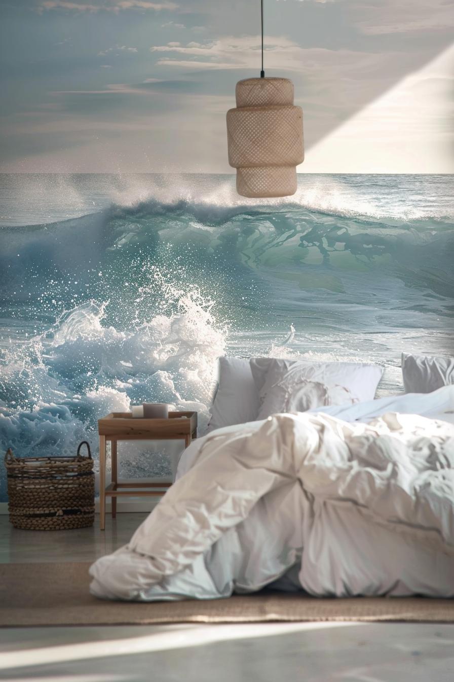 ocean view mural