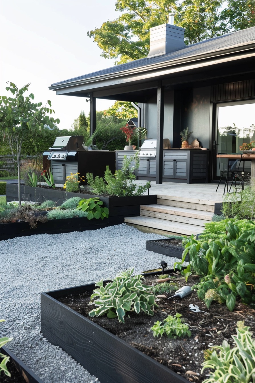 landscaping design outdoor kitchen 4