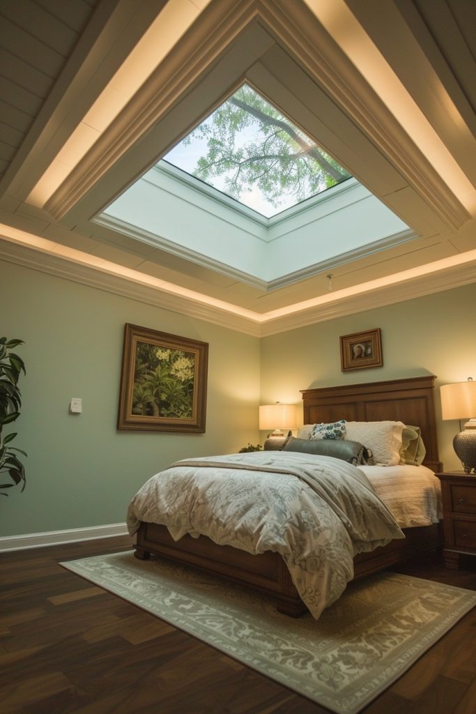bedroom skylight