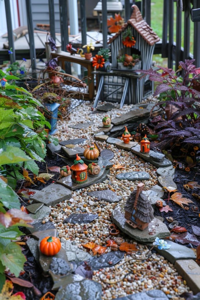 fall fairy garden