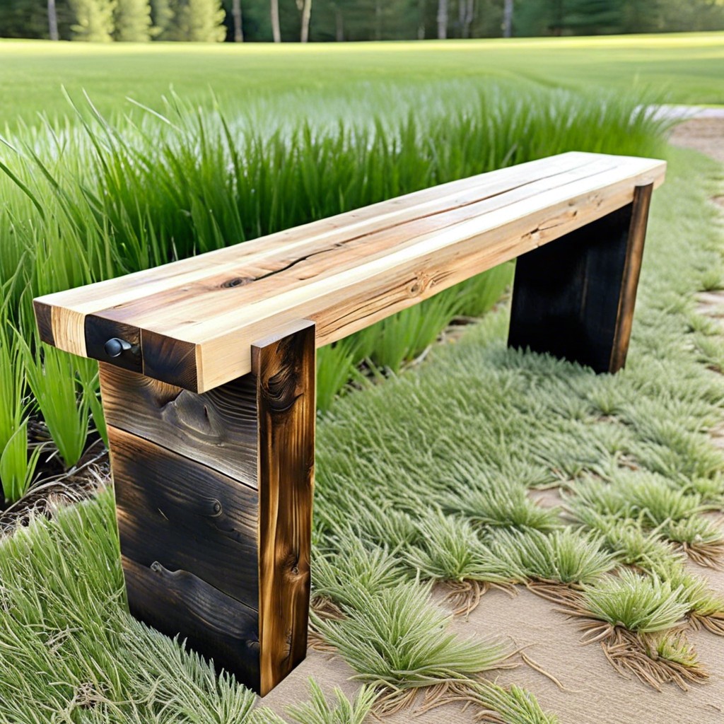 farmhouse bench