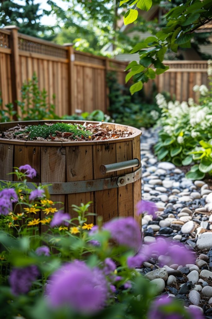 leaf compost bin