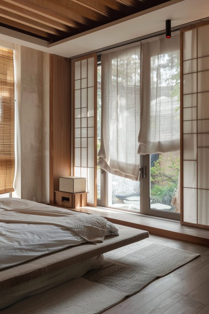 minimalist zen bedroom