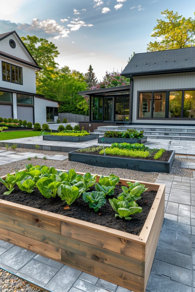 modern garden beds