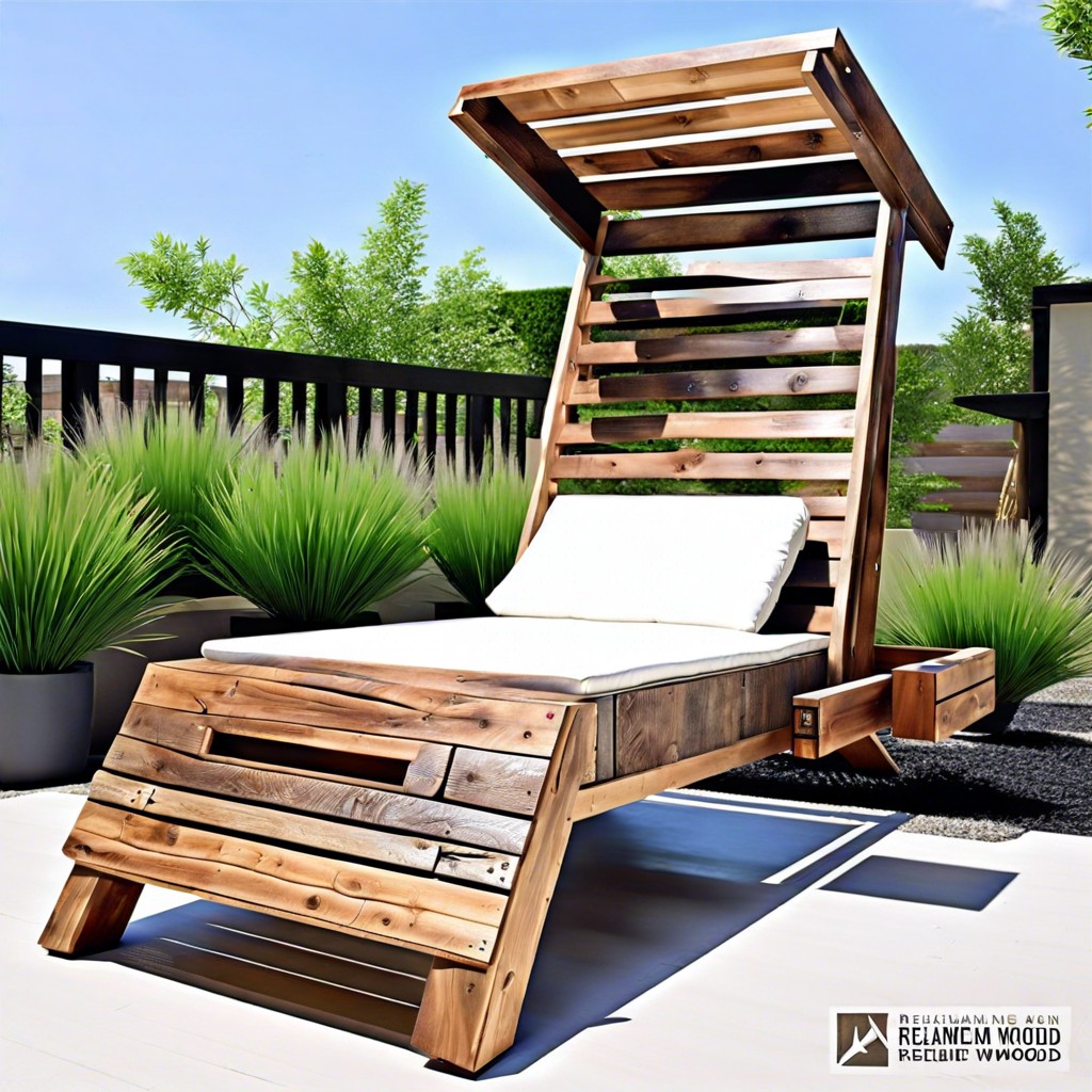 outdoor lounger