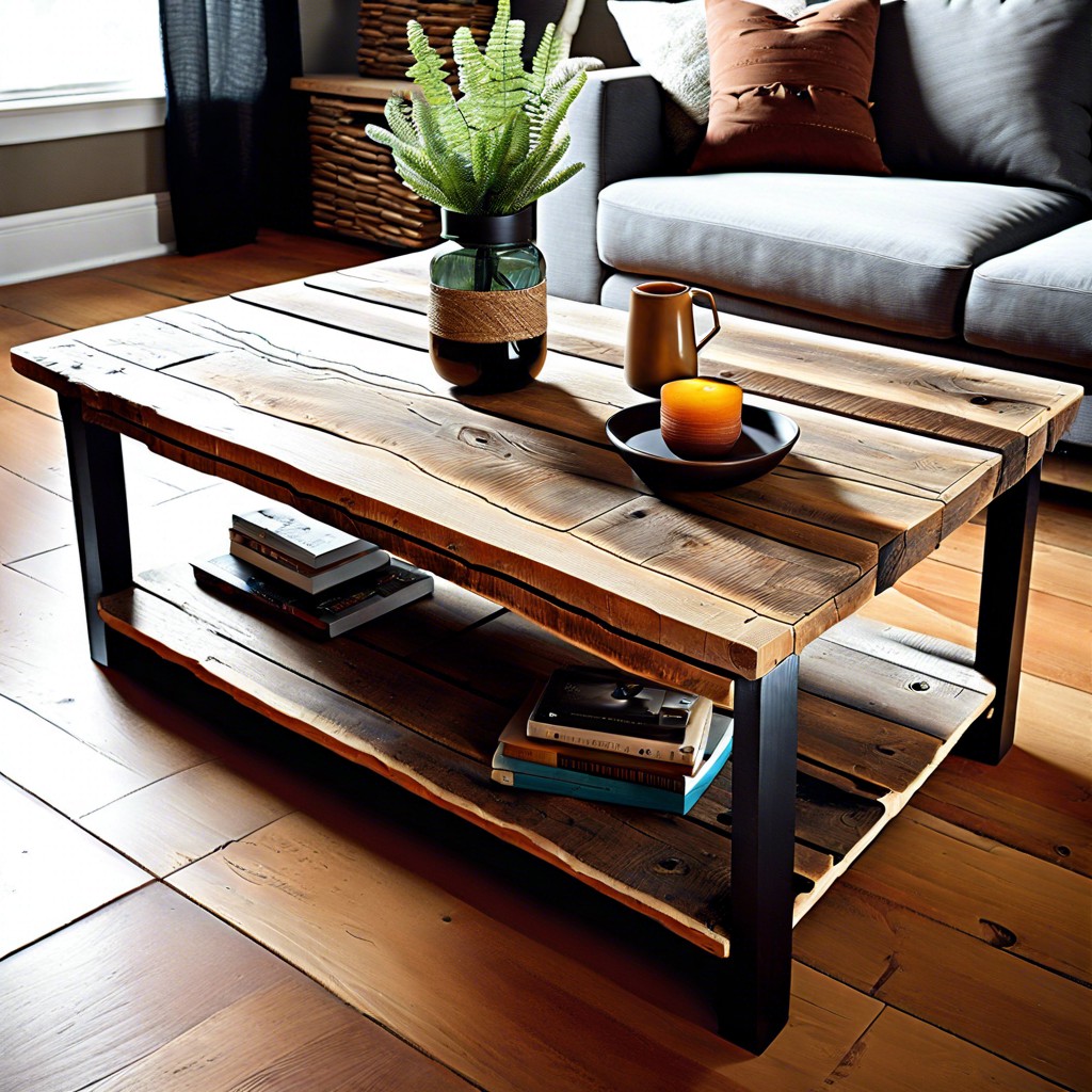 rustic coffee table