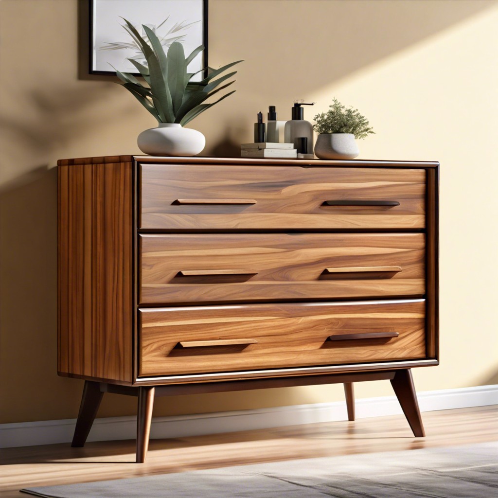 simple beveled edge dresser