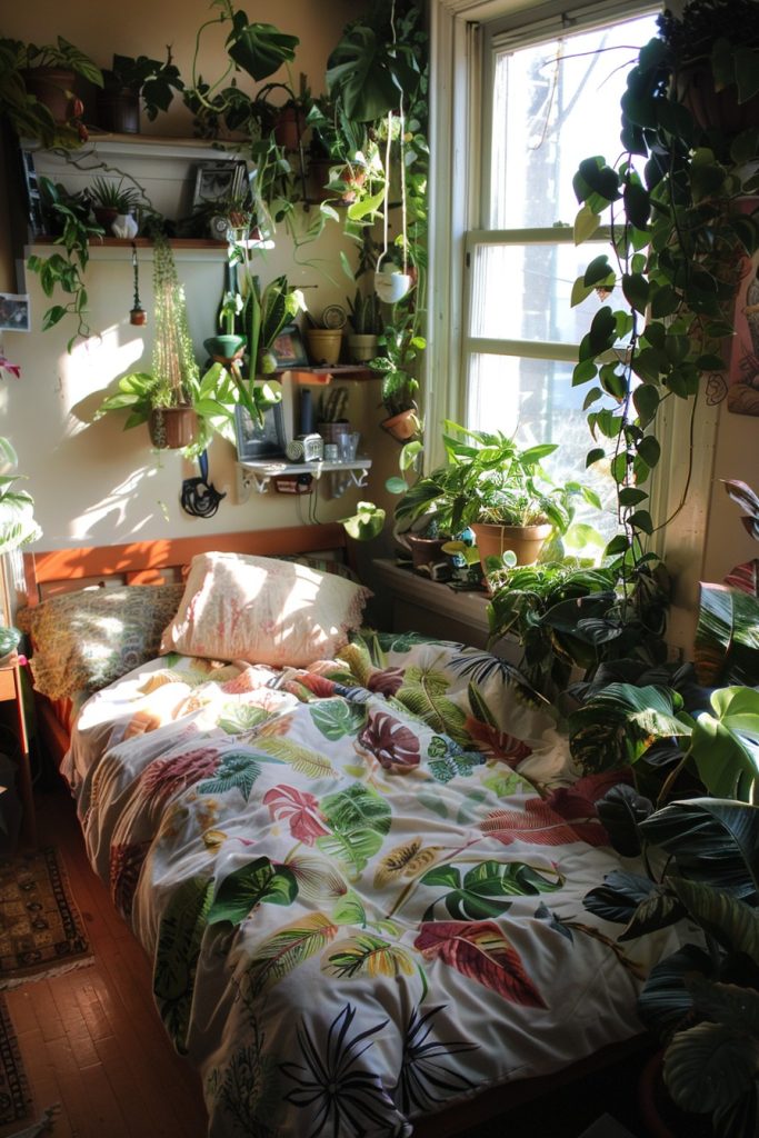 urban jungle bedroom decor