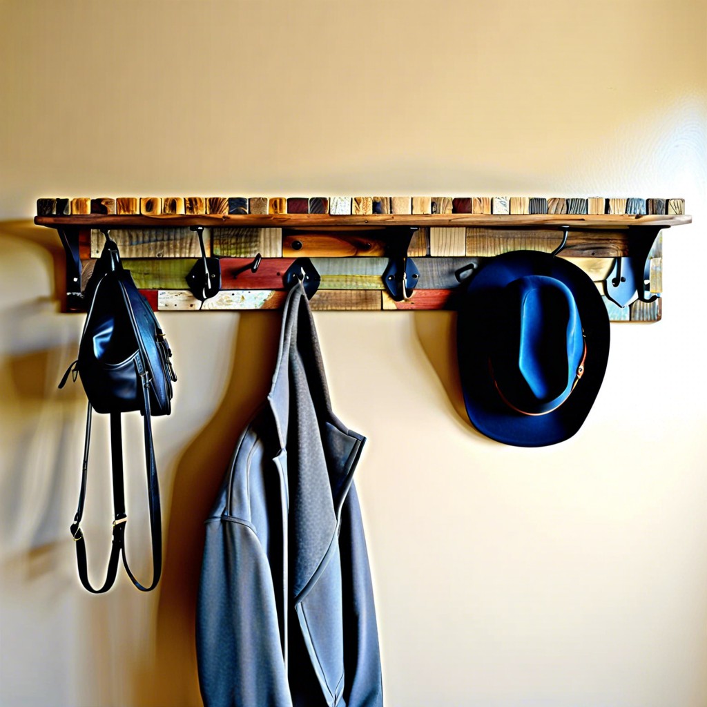 wall mounted coat rack