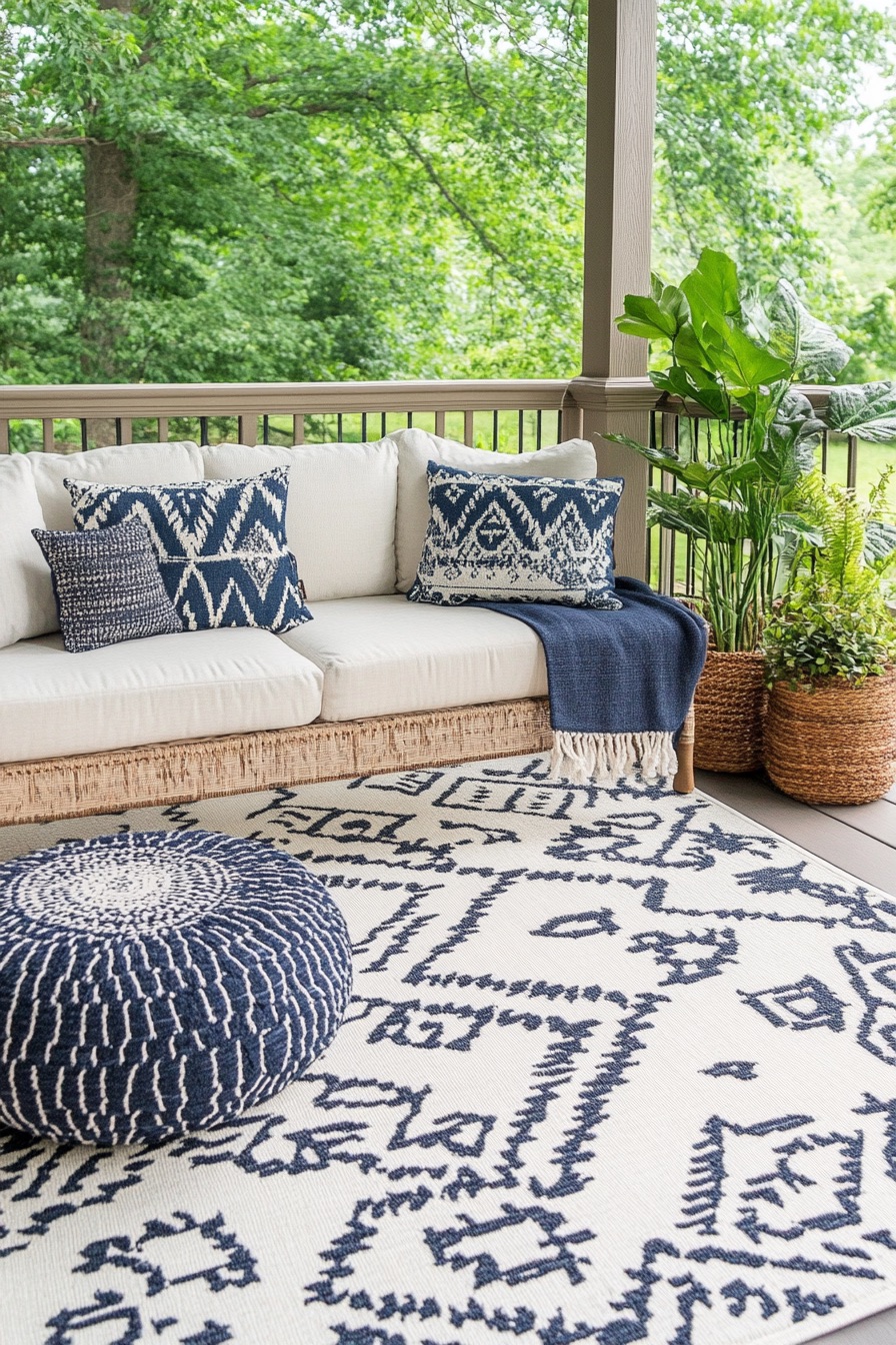 outdoor patio area rug 3