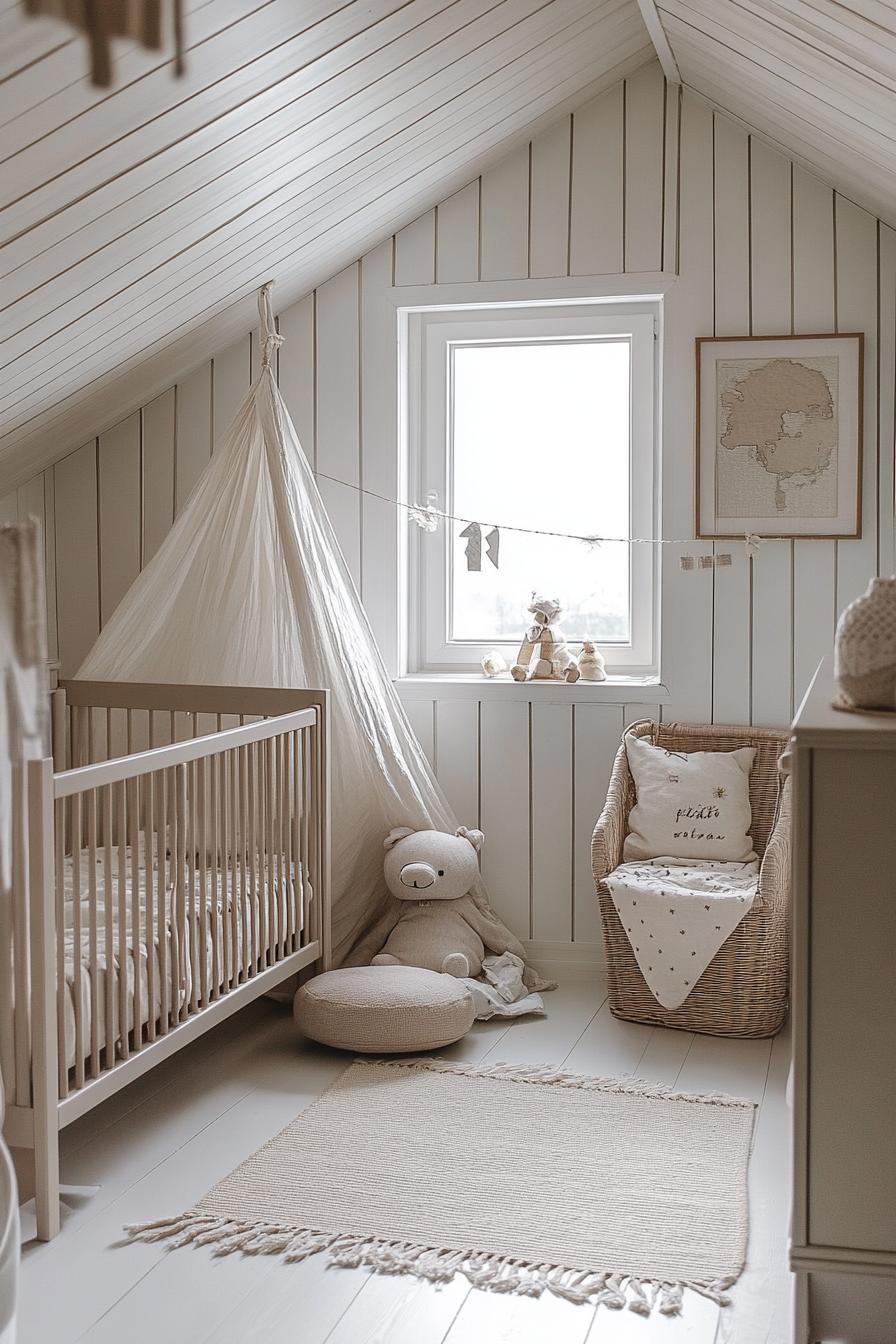 stunningly unique detailed scandinavian nursery interior 1