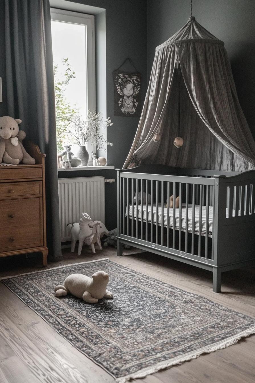 stunningly unique detailed scandinavian nursery interior 2