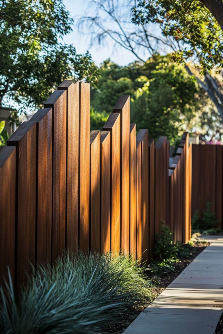Normal Fence 35 Wooden Fence Ideas for a Stylish and Secure Yard