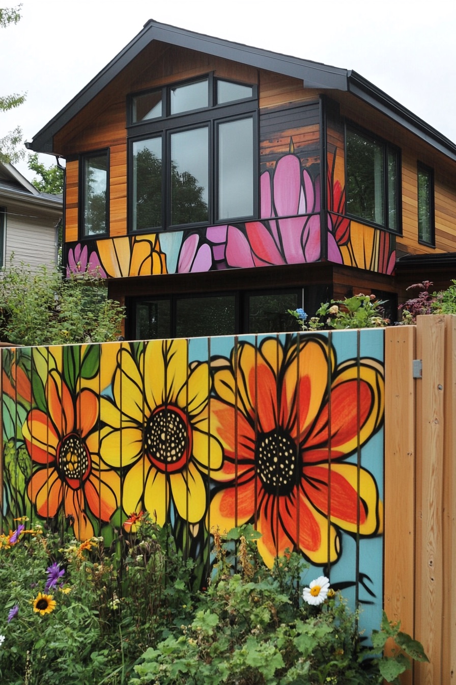 39 Vibrant Colored Fence Ideas to Transform Your Yard