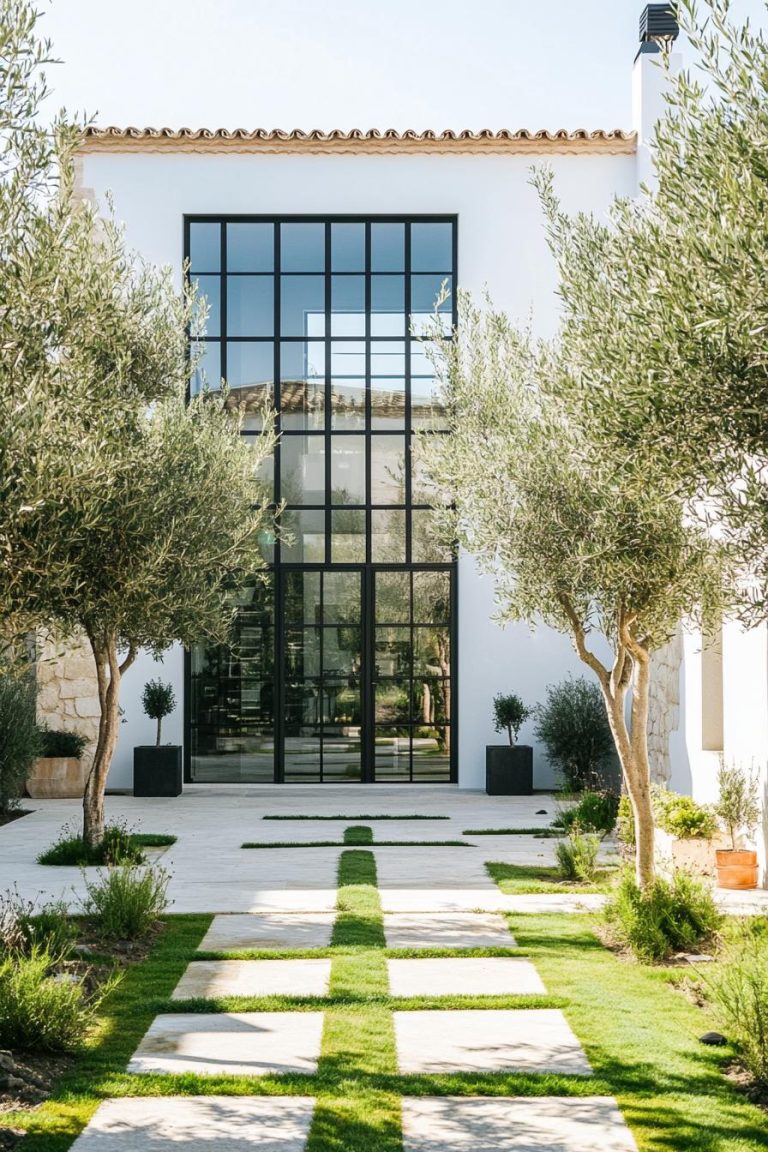 Modern Mediterranean Courtyards: Blending Style, Space, and Sunlight