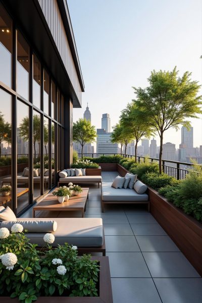 Curated visual reference: 33 Roof Garden Designs That Bring Nature Up High Photo Inspiration