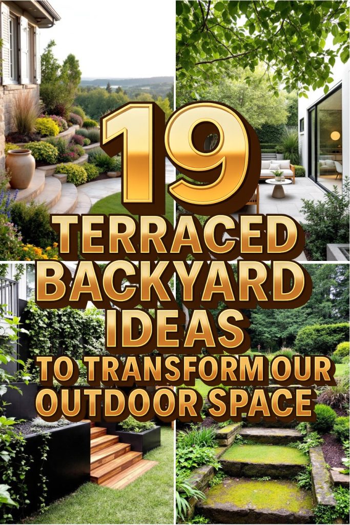 19 terraced backyard ideas
