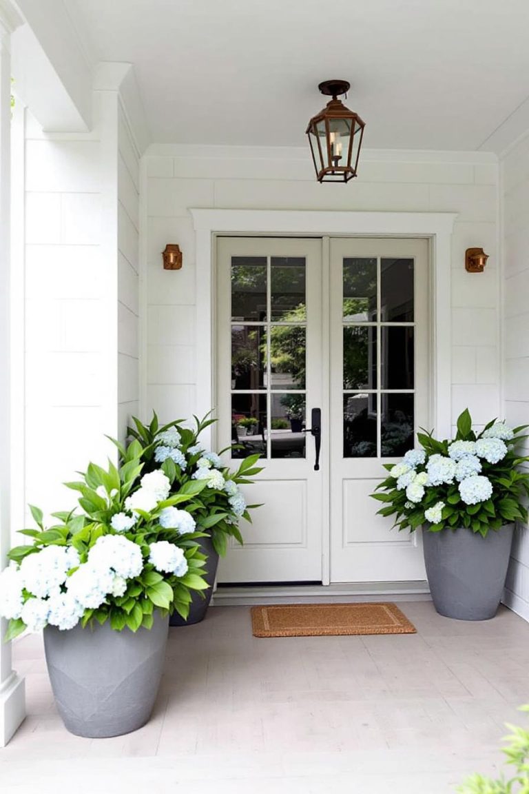 20 Front Porch Flower Pot Ideas for a Welcoming Entryway