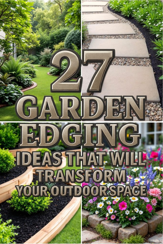 27 garden edging ideas