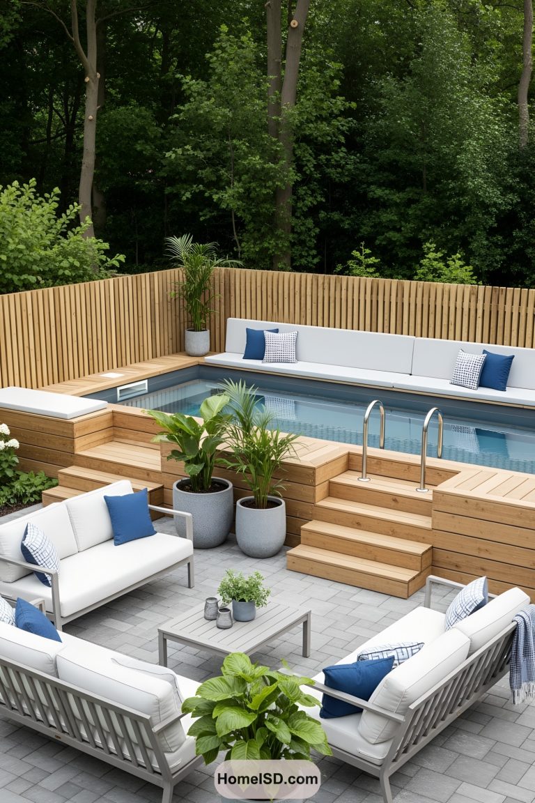 18 Nice Above Ground Pool Ideas To Dive Into This Summer