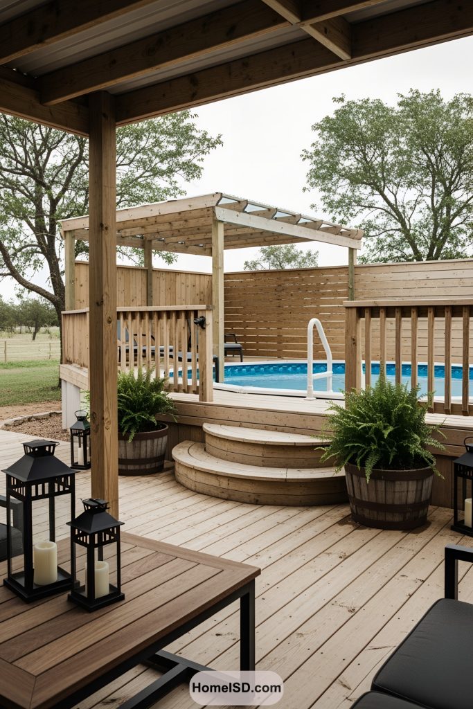 18 Nice Above Ground Pool Ideas To Dive Into This Summer