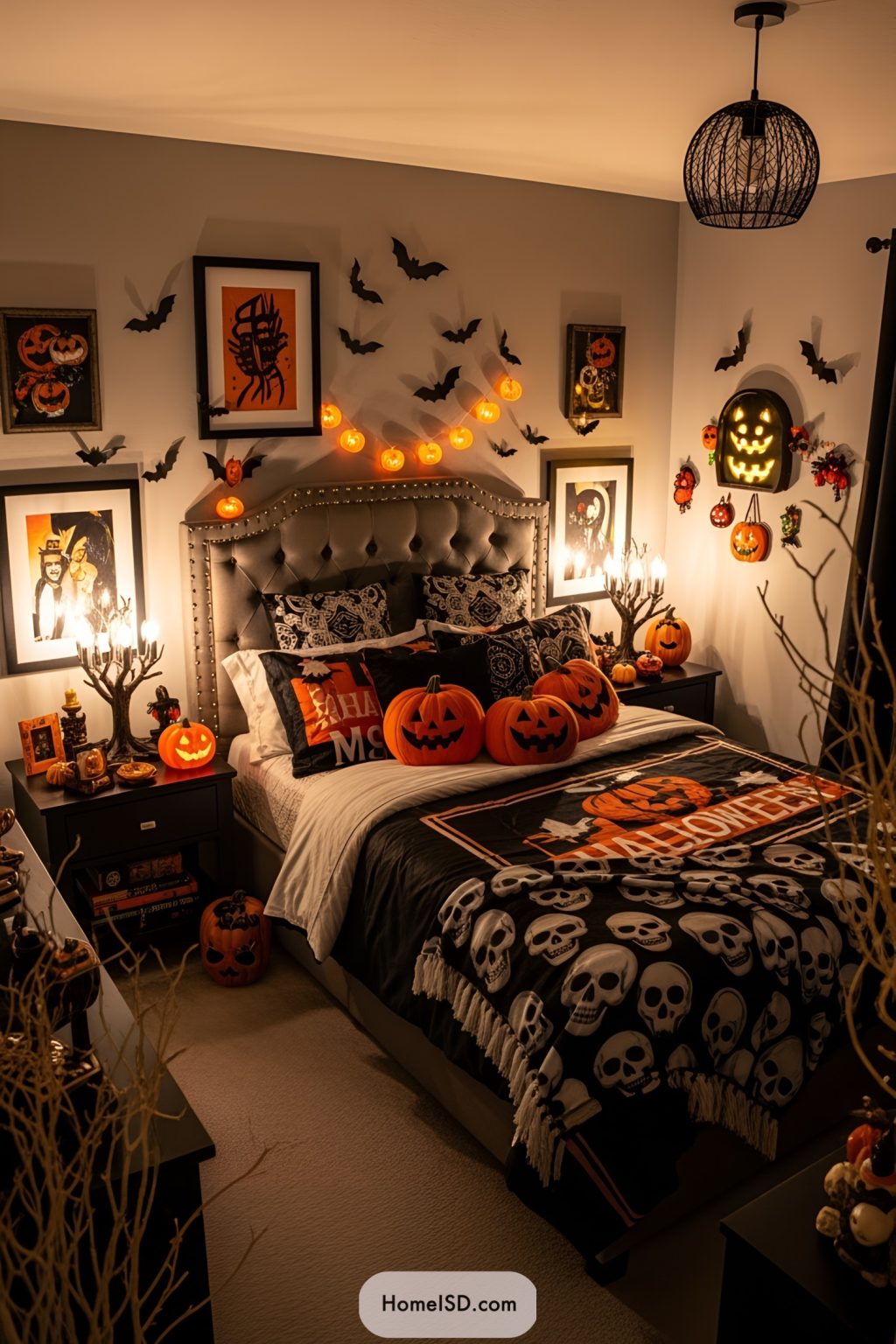 14 Halloween Bedroom Ideas That Will Haunt Your Dreams
