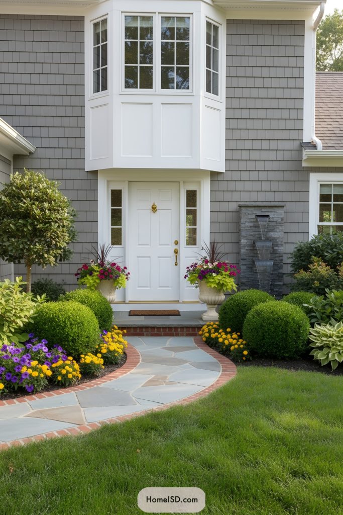 25 Home Entrance Landscape Designs to Wow Your Lawn Gnomes