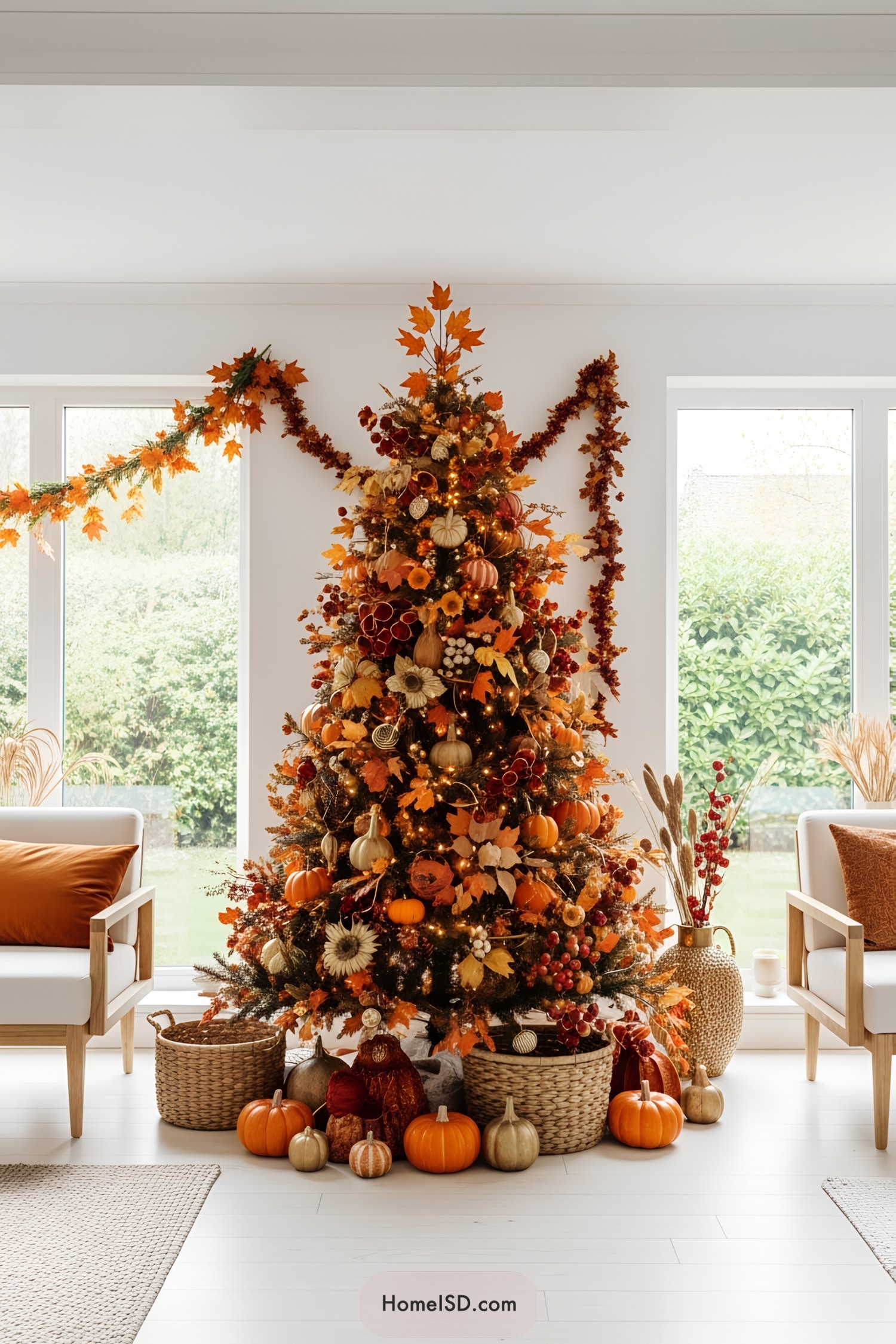 13 Thanksgiving Trees to Spruce Up Your Holiday Decor