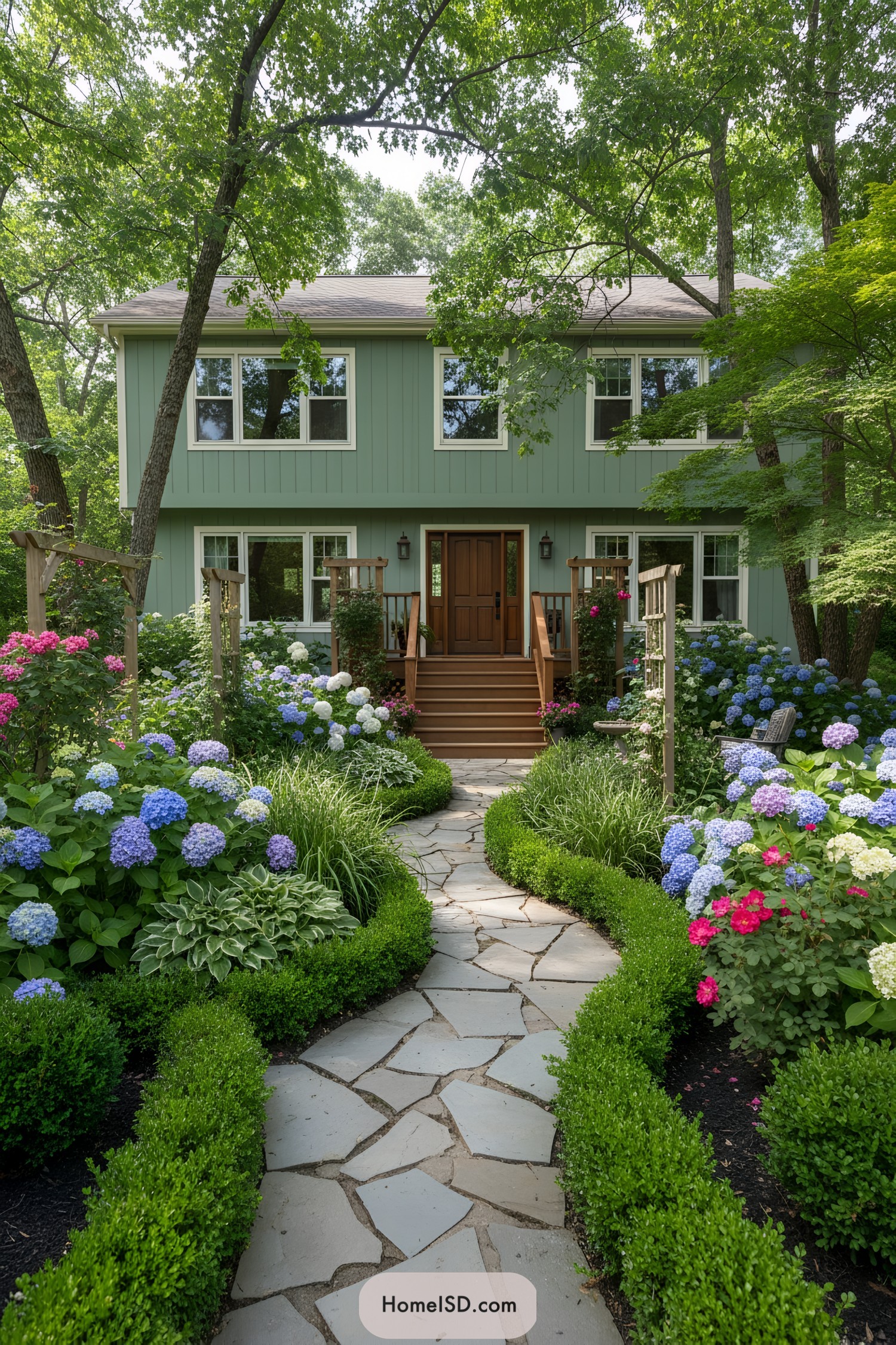 25 Home Entrance Landscape Designs to Wow Your Lawn Gnomes