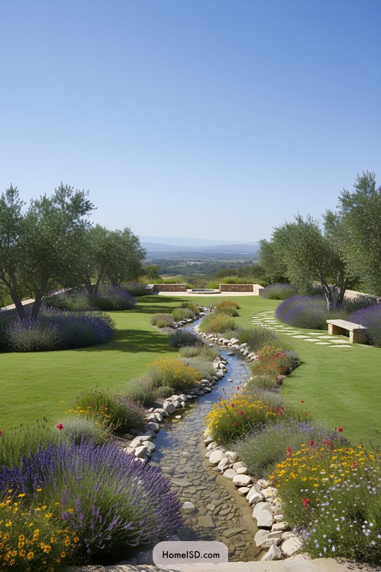 25 Mediterranean Landscape Designs That Will Make You Shout Opa