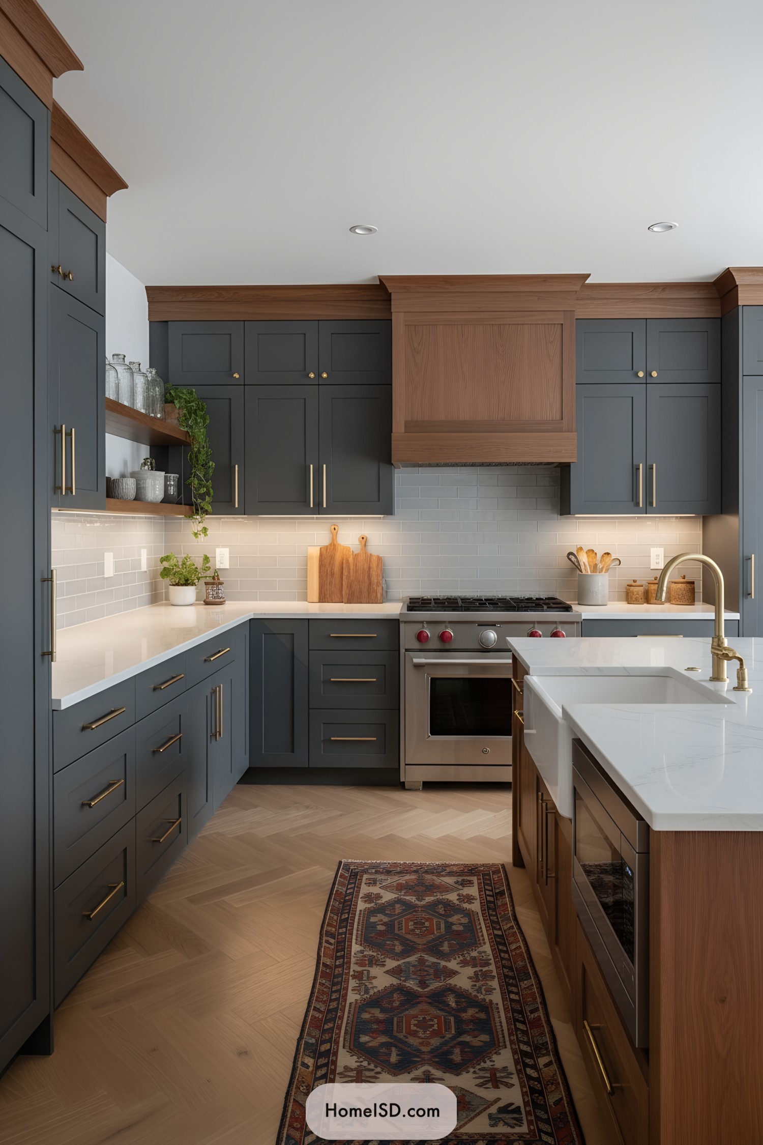 23 Kitchens With Grey Cabinets That Never Go Out of Style