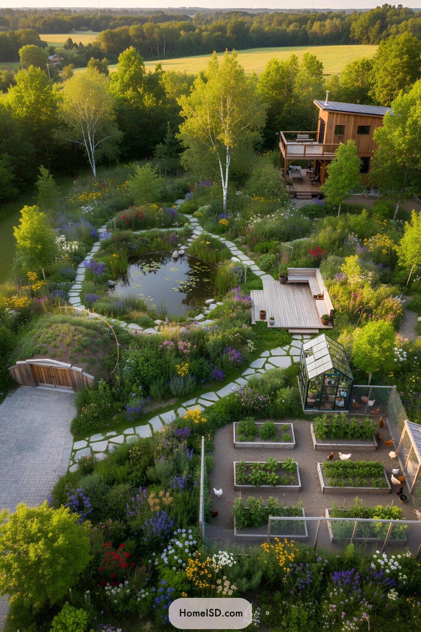 27 Organic Landscape Designs That Will Leaf You Amazed