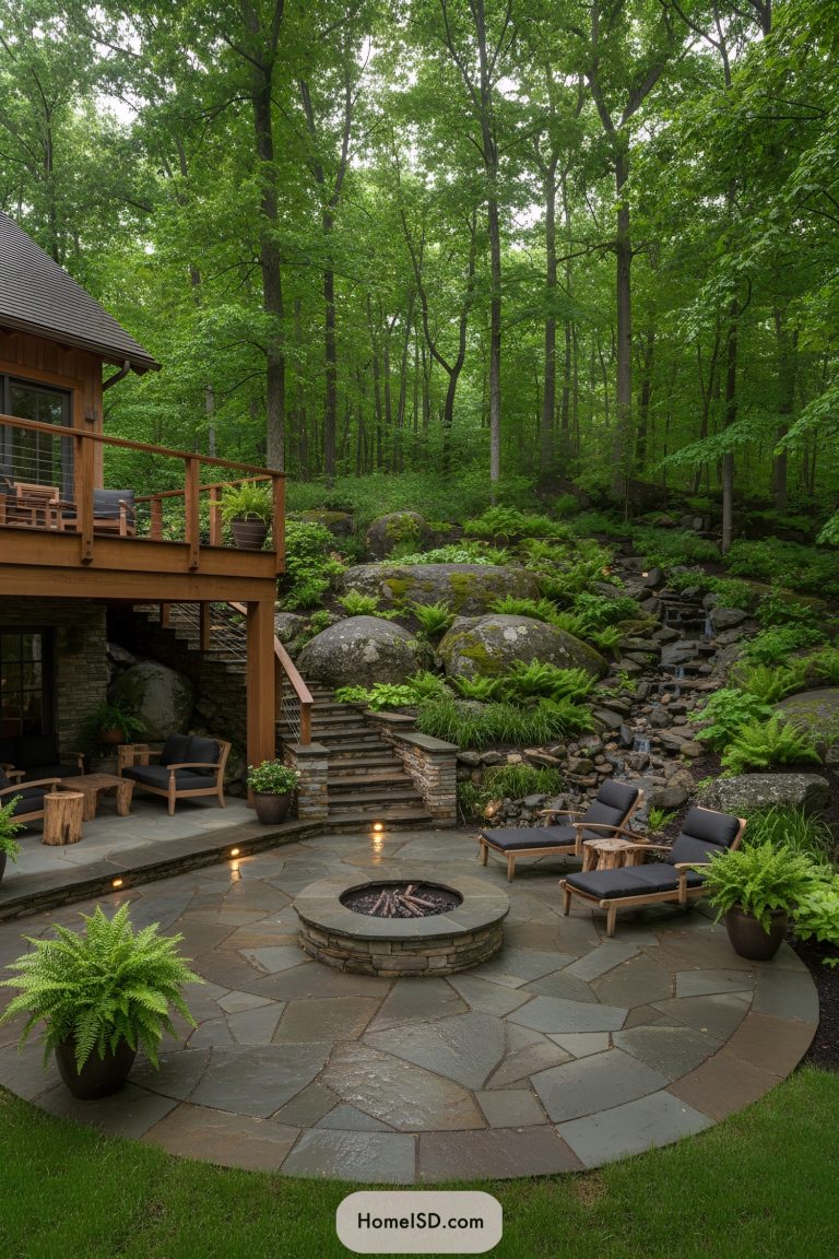 25 Forest Landscape Designs for Spaces Among Trees
