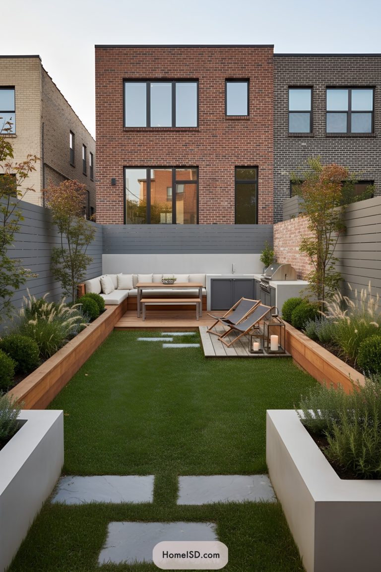 26 Rectangle Landscape Designs That Maximize Space and Style