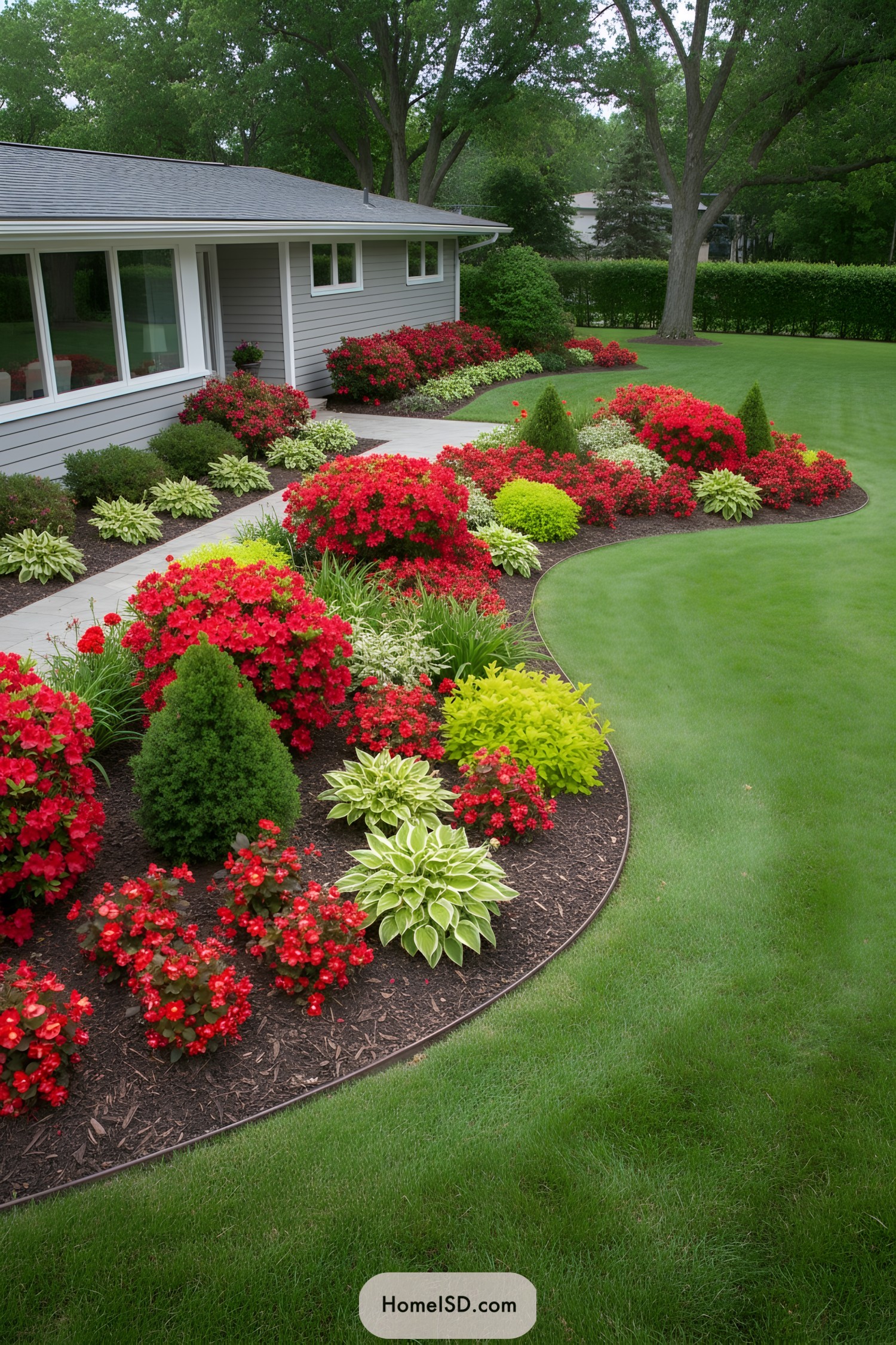 19 Red Flower Gardens for Bold Outdoor Color