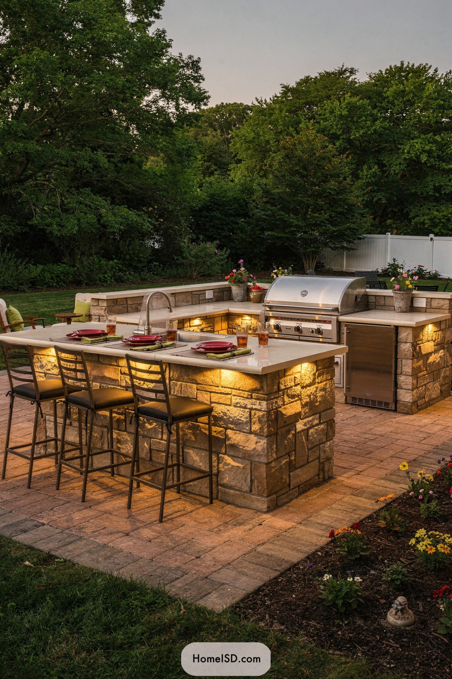 18 Cozy Patio Grill Areas That Sizzle