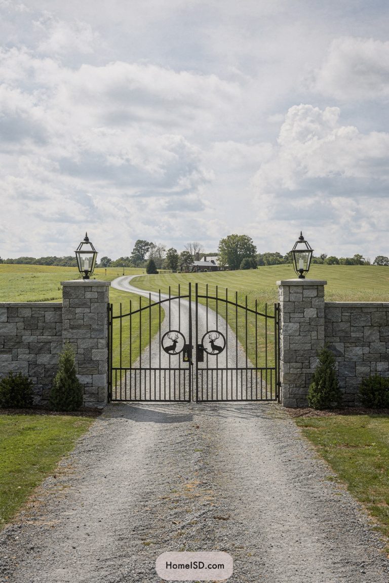 19 Beautiful Farm Gate Designs to Revamp Your Rural Entrance